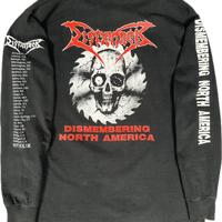 Vintage 1993 Dismember North America Tour Longsleeve