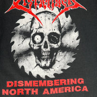 Vintage 1993 Dismember North America Tour Longsleeve