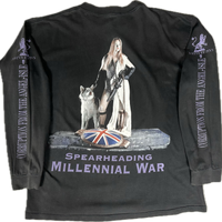 Vintage 1997 Cradle of Filth Millenial War Longsleeve