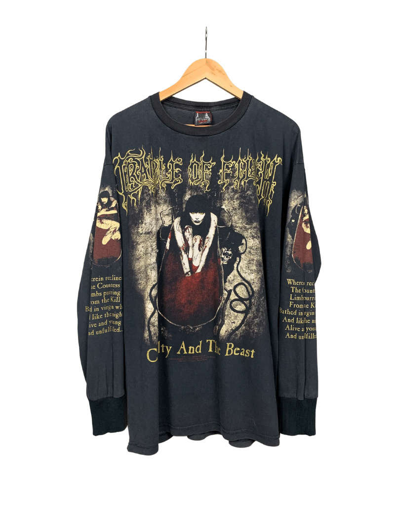 Cradle Of Filth 98' ヴィンテージ ロング Tシャツ XL - Tシャツ
