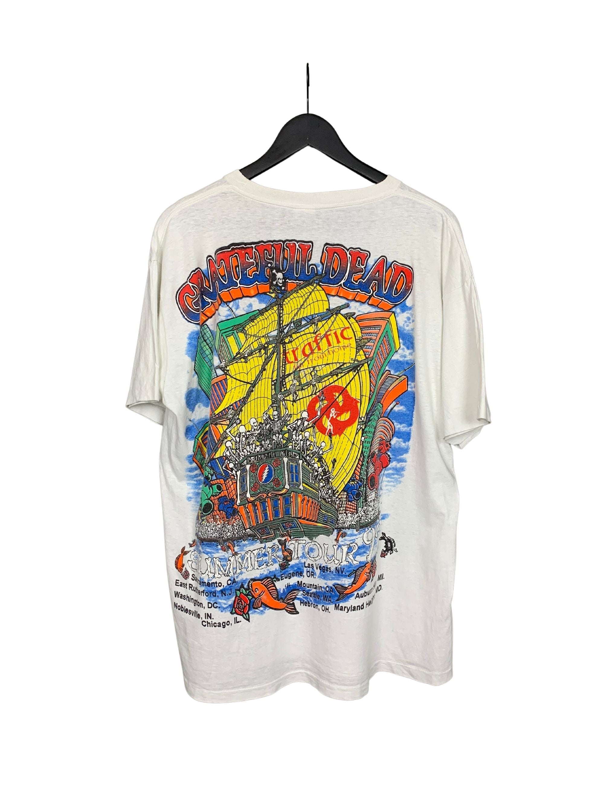 Grateful Dead Summer Tour 1994 Shirt - High-Quality Printed Brand