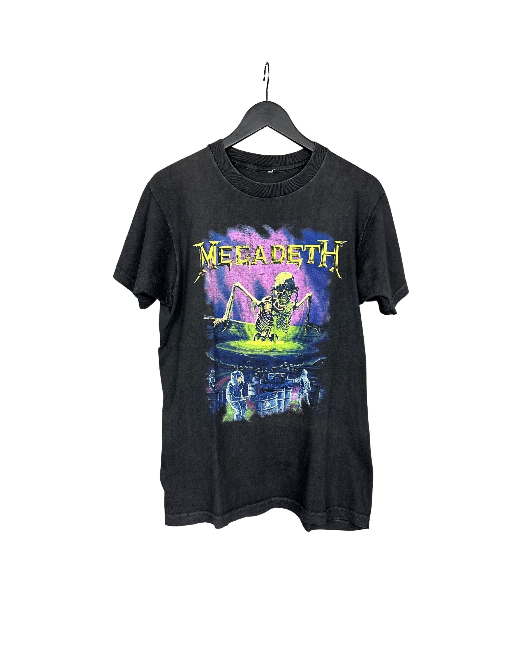 Megadeth 1989 Contaminated Vintage T-Shirt – NICEVintageCo.