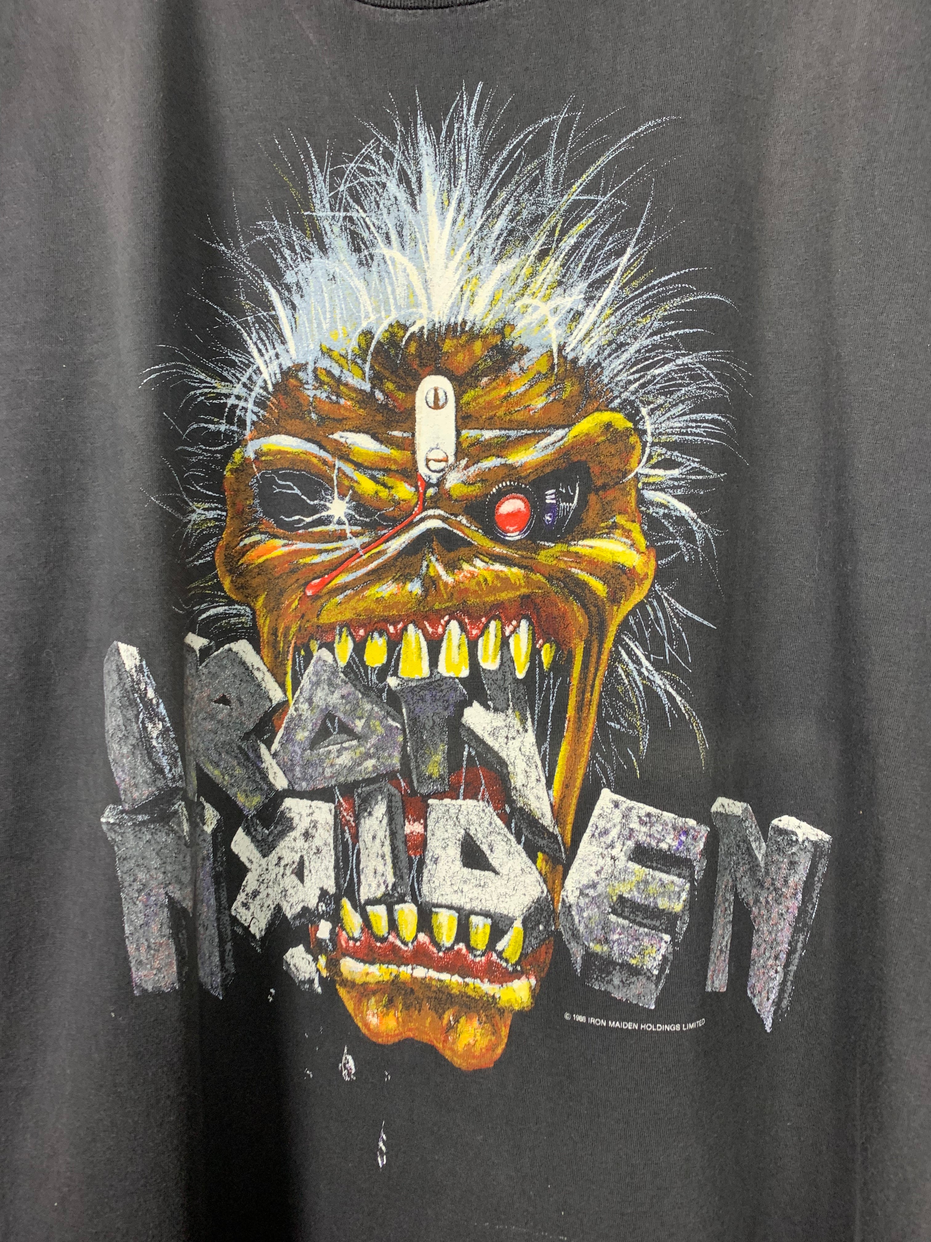 biologi noget burst Iron Maiden 1988 Seventh Son Vintage T-Shirt – NICEVintageCo.