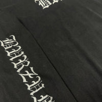 Vintage 1998 Burzum Misanthrophy Logo Longsleeve