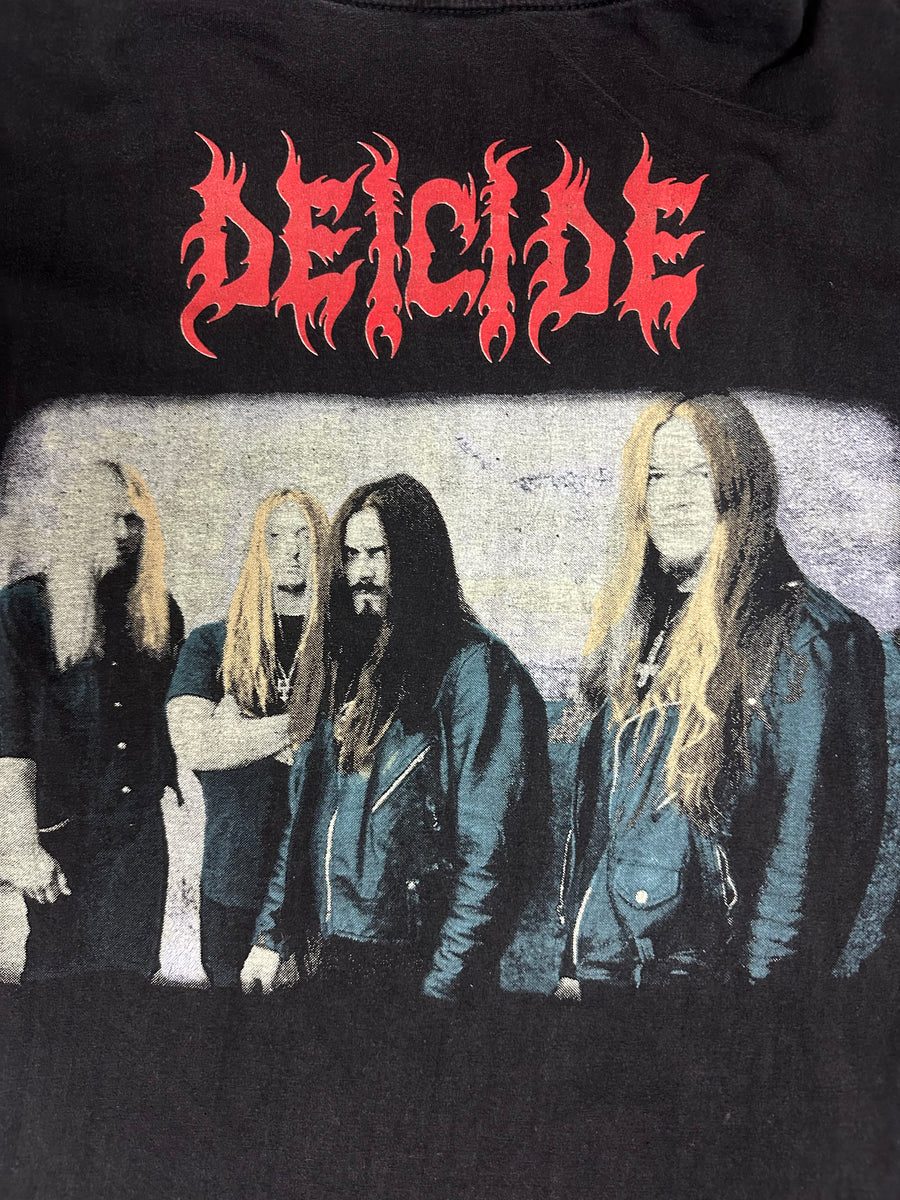 Vintage 1995 Deicide Once Upon The Cross Longsleeve