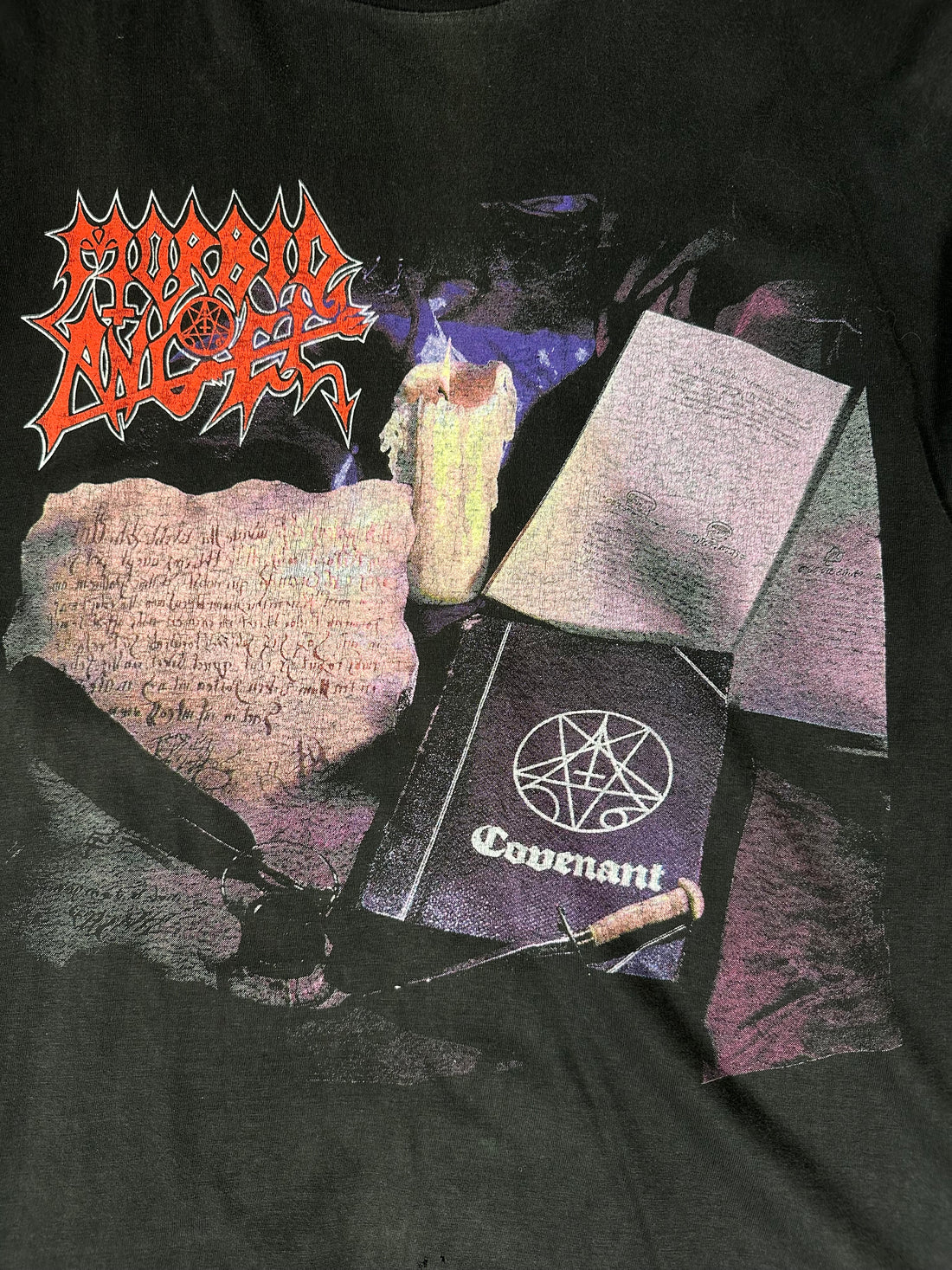 Vintage 1993 Morbid Angel Covenant Sleeveless T-Shirt