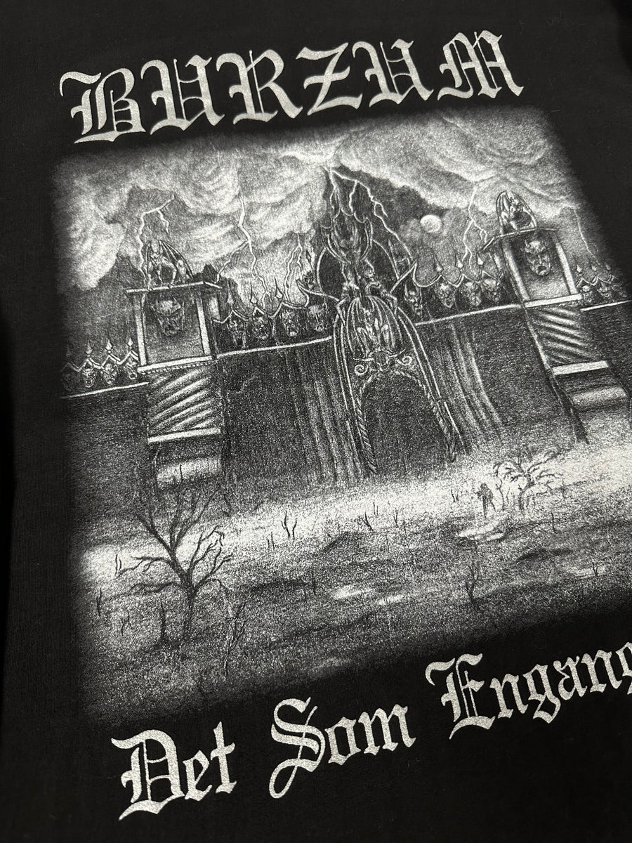 Vintage 1998 Burzum Det Some Engar Var Longsleeve