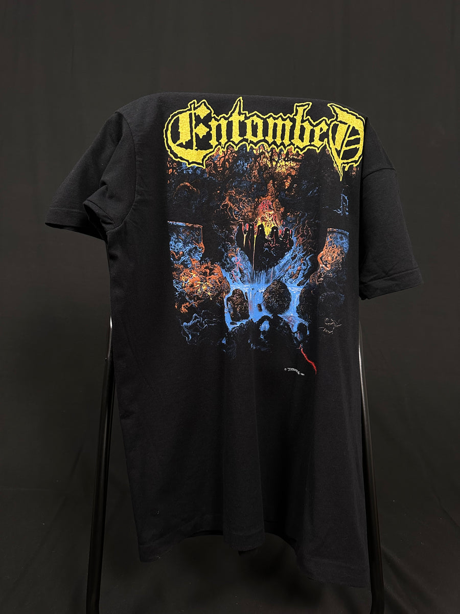 Vintage 1991 Entombed Clandestine T-Shirt