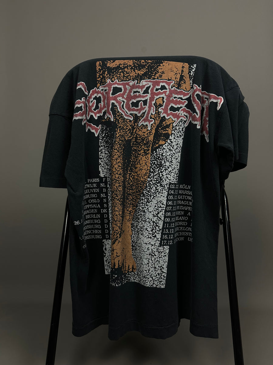 Vintage 1993 Gorefest Nuclear Blast  T-Shirt