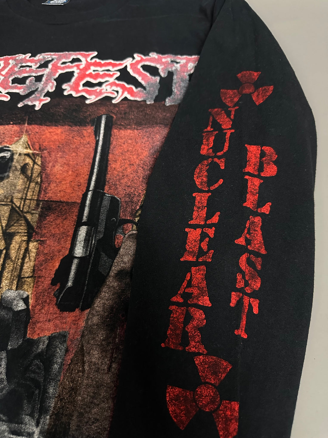 Vintage 1993 Gorefest Nuclear Blast Longsleeve