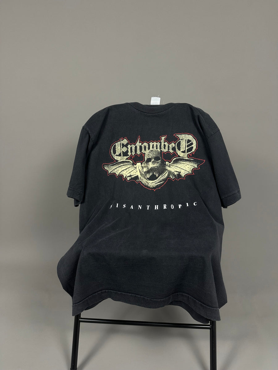 Vintage 1994 Entombed Misanthropic Blood T-Shirt