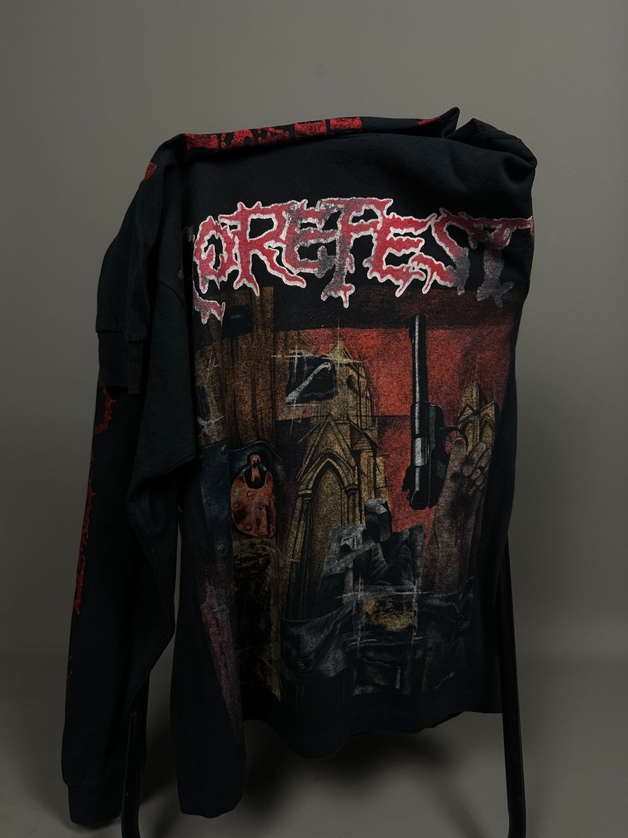 Vintage 1993 Gorefest Nuclear Blast Longsleeve