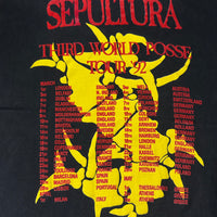 Vintage Sepultura 1992 Third World Posse T-Shirt