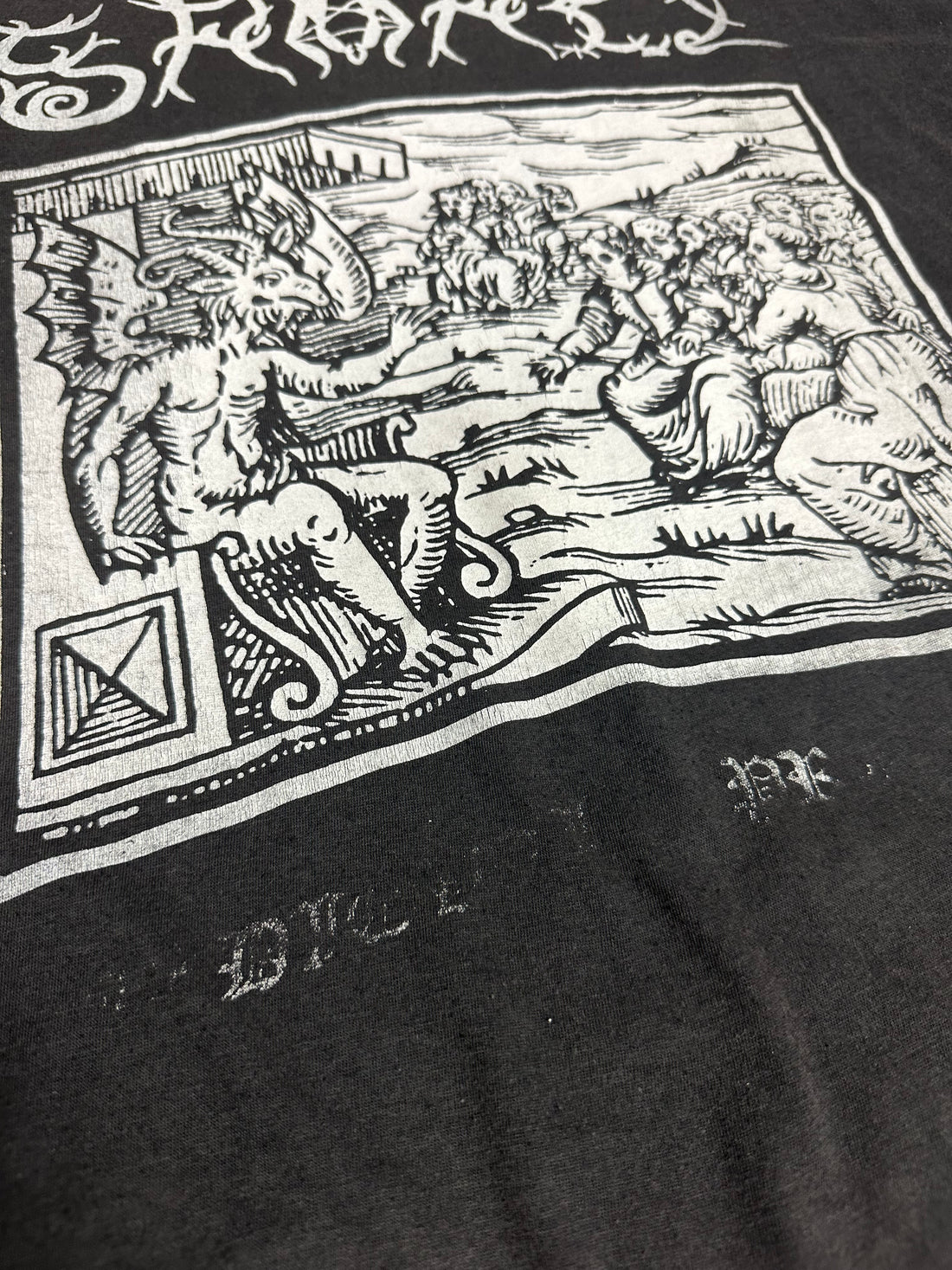 Vintage 1988 Samael Medieval Prophecy T-Shirt