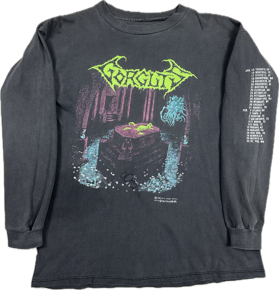 Vintage 1992 Gorguts Tour Longsleeve