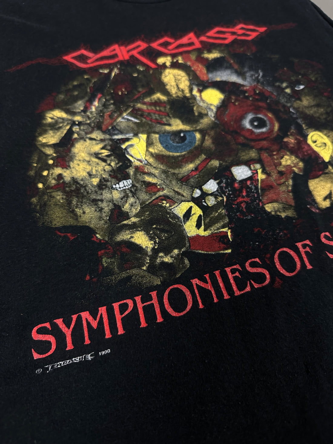 Carcass 1990 Symphonies of Sickness Vintage T-Shirt Tank Top