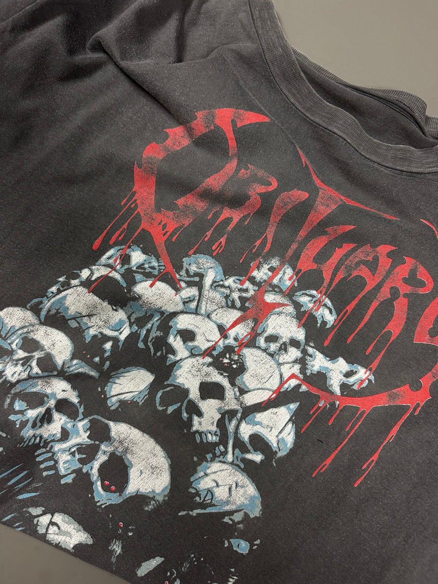 Obituary 1991 Pile of Skulls Vintage T-Shirt