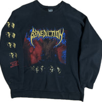 Vintage 1991 Benediction The Grand Leveller Sweater