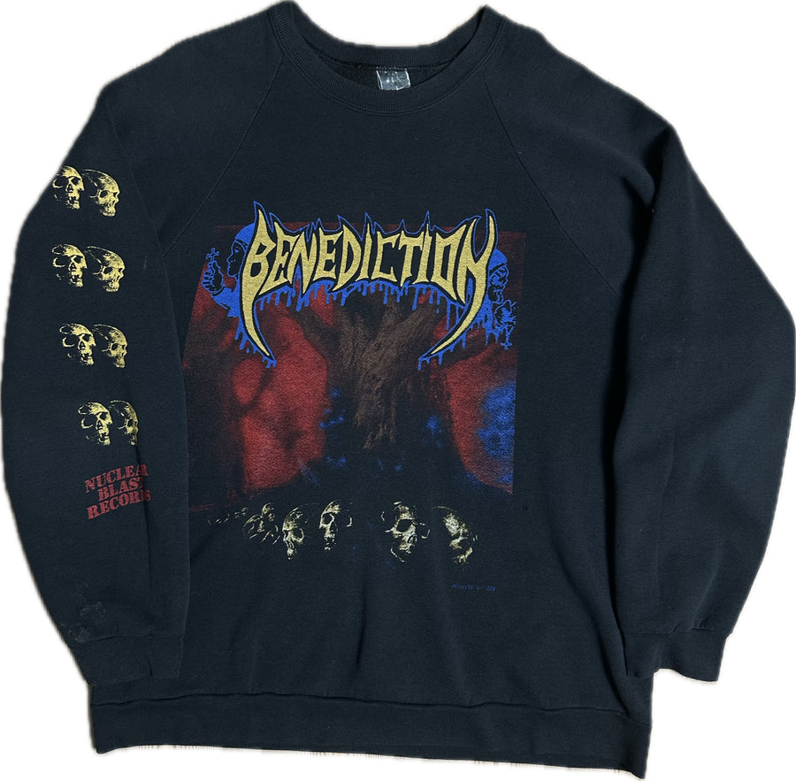 Vintage 1991 Benediction The Grand Leveller Sweater