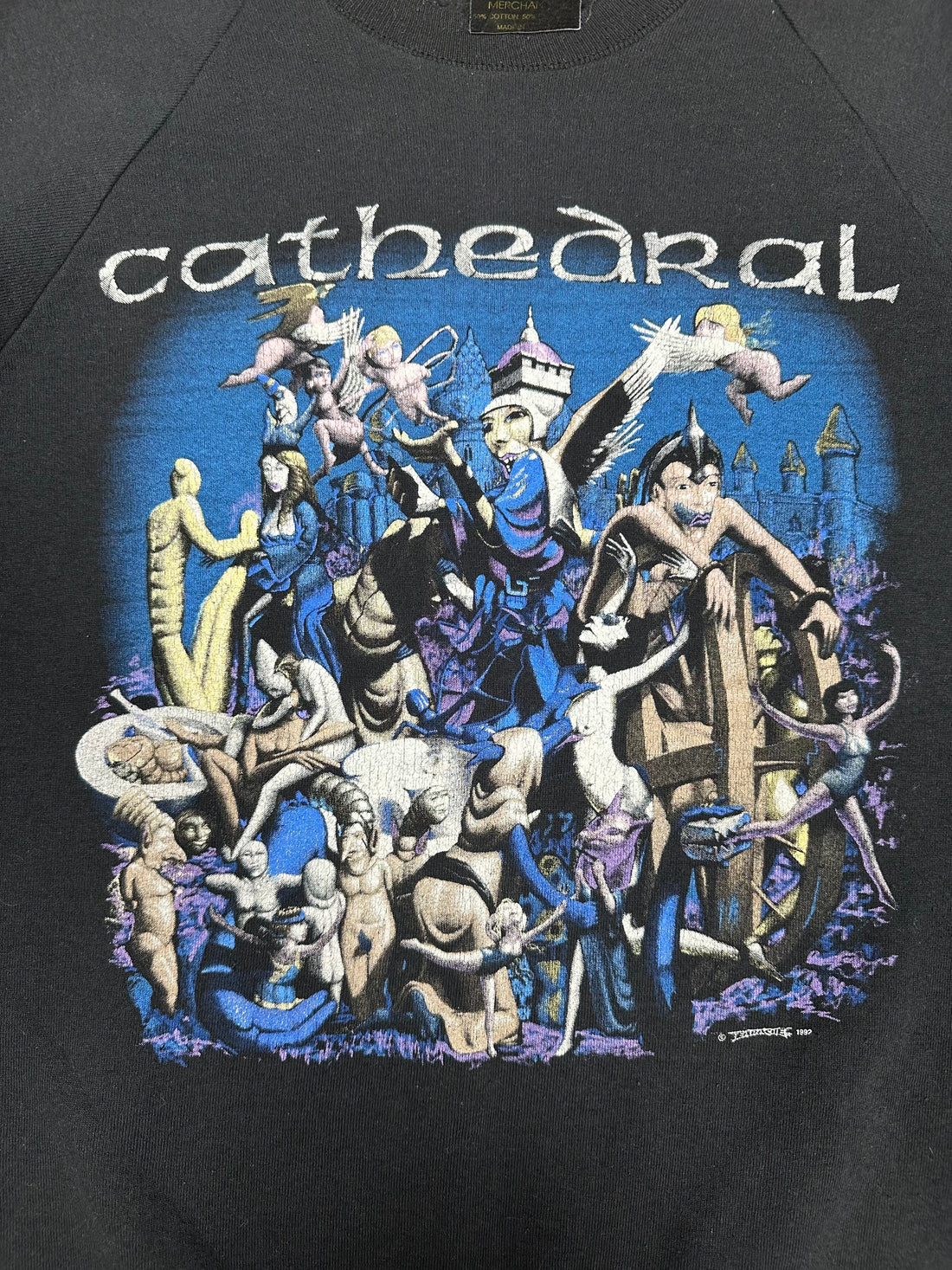 Vintage 1991 Cathedral Forest Of Equilibrium Sweater