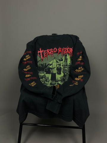 Vintage 1990 Terrorizer World Downfall Longsleeve