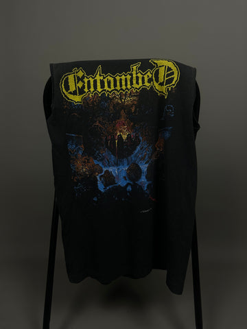 Vintage 1991 Entombed Clandestine Tank Top T-Shirt