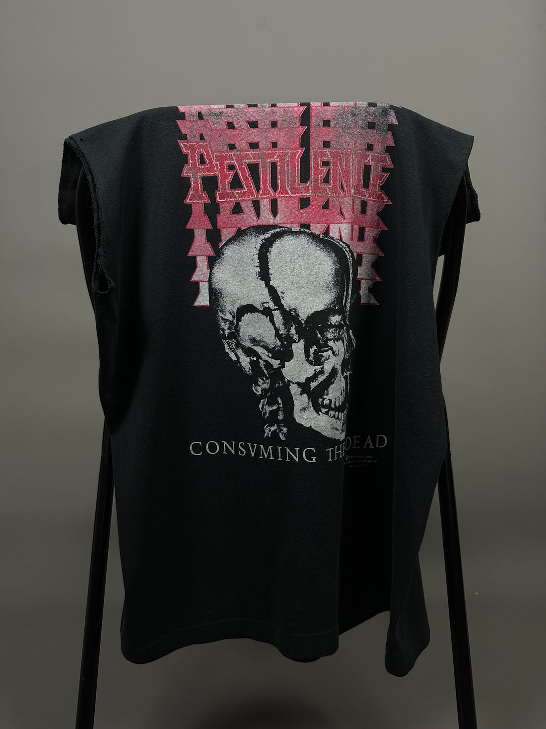 Pestilence 1990 Consuming The Dead Vintage T-Shirt Tank Top