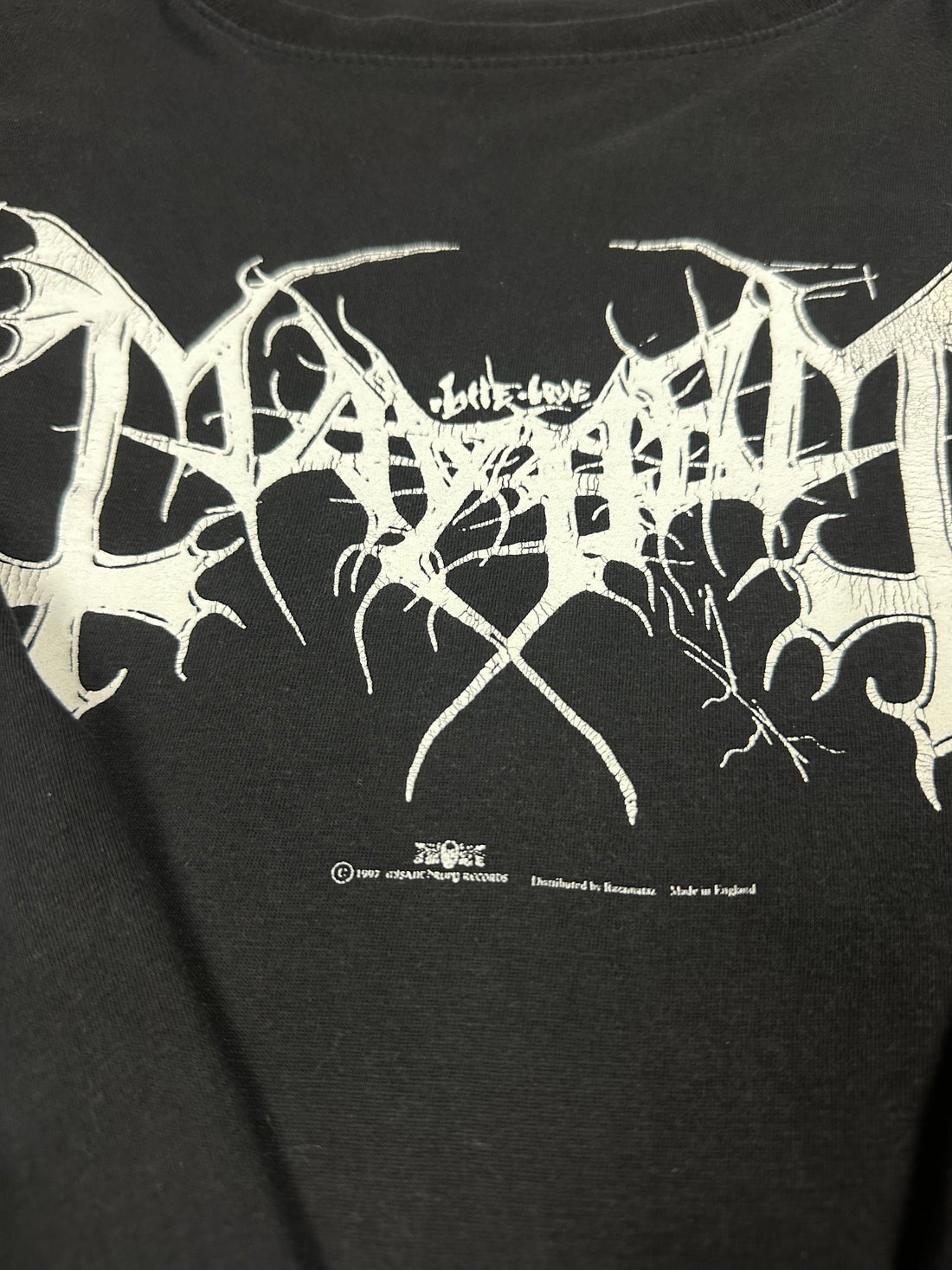 Mayhem 1997 Legions Vintage Black Metal Longsleeve