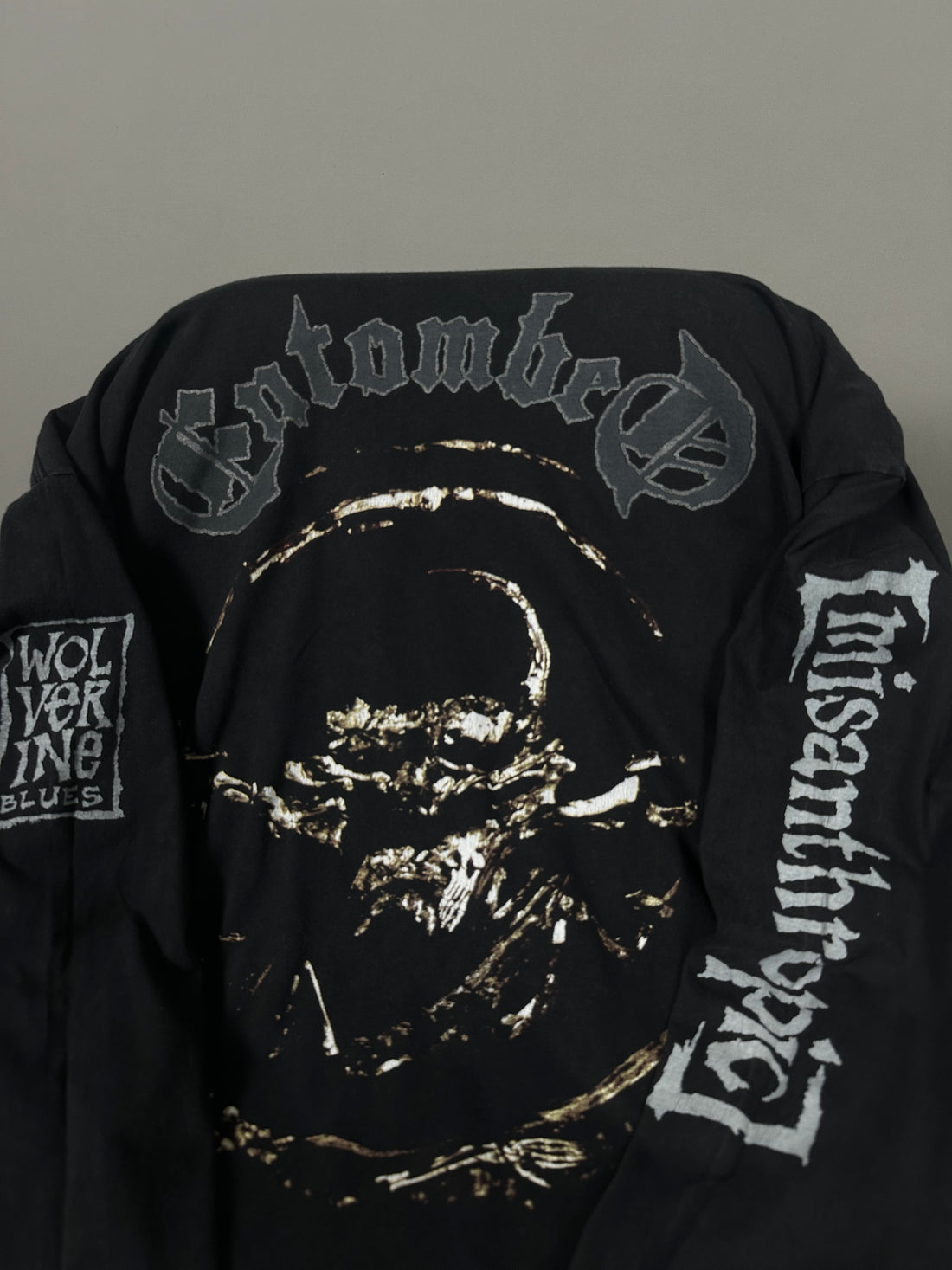 Vintage 1993 Entombed Misanthropic Longsleeve