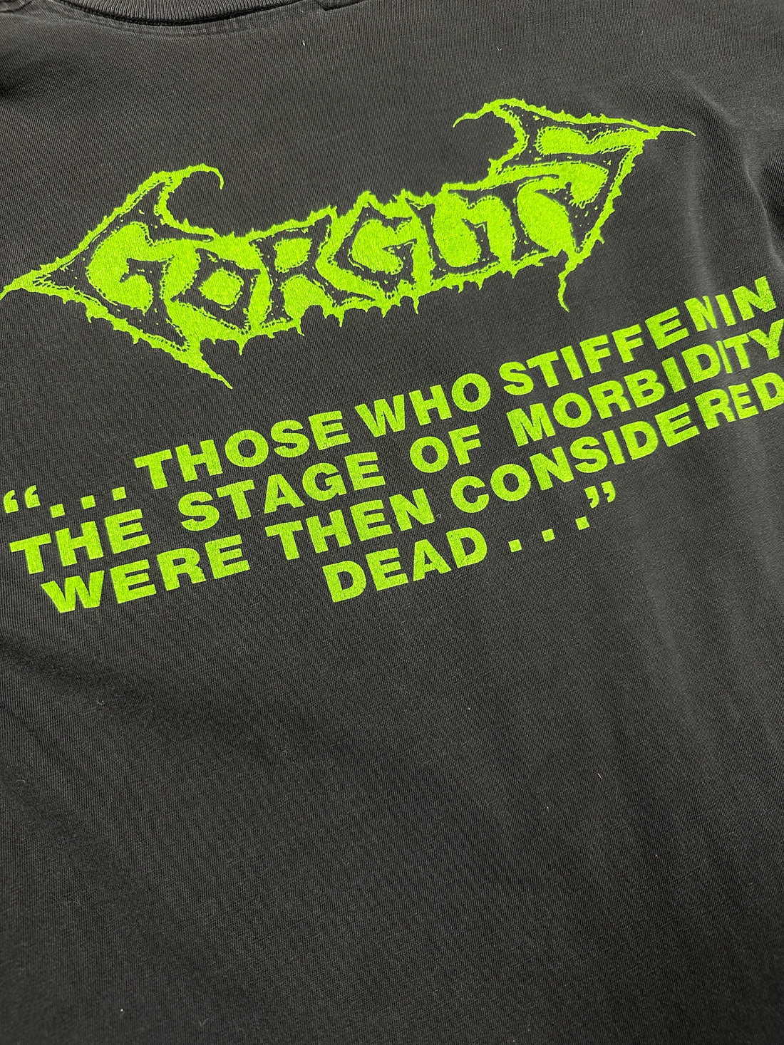 Vintage 1992 Gorguts Tour Longsleeve