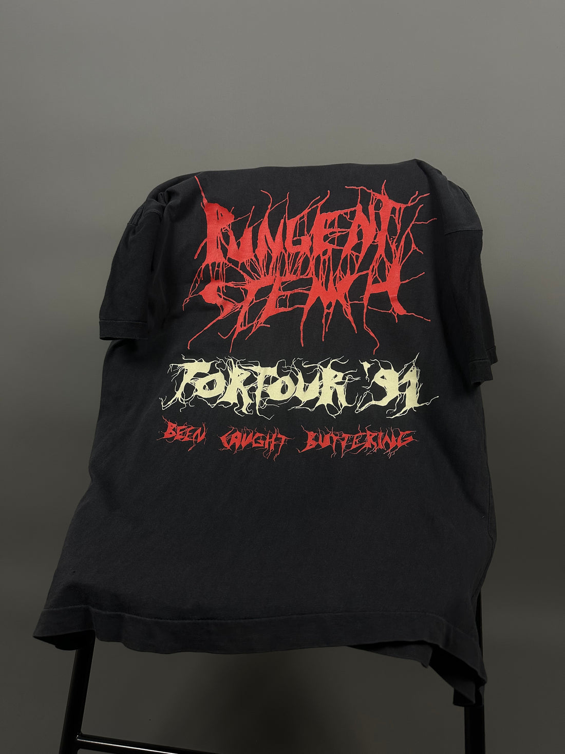 Pungent Stench 1991 Been Caught Buttering Vintage T-Shirt