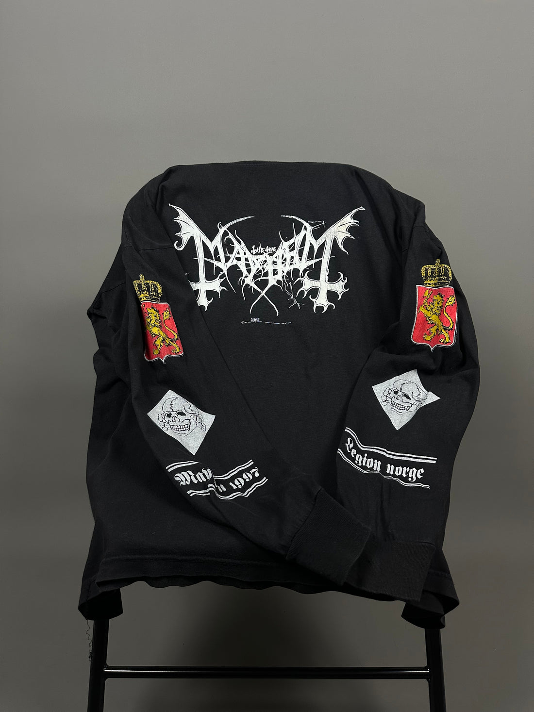 Mayhem 1997 Legions Vintage Black Metal Longsleeve