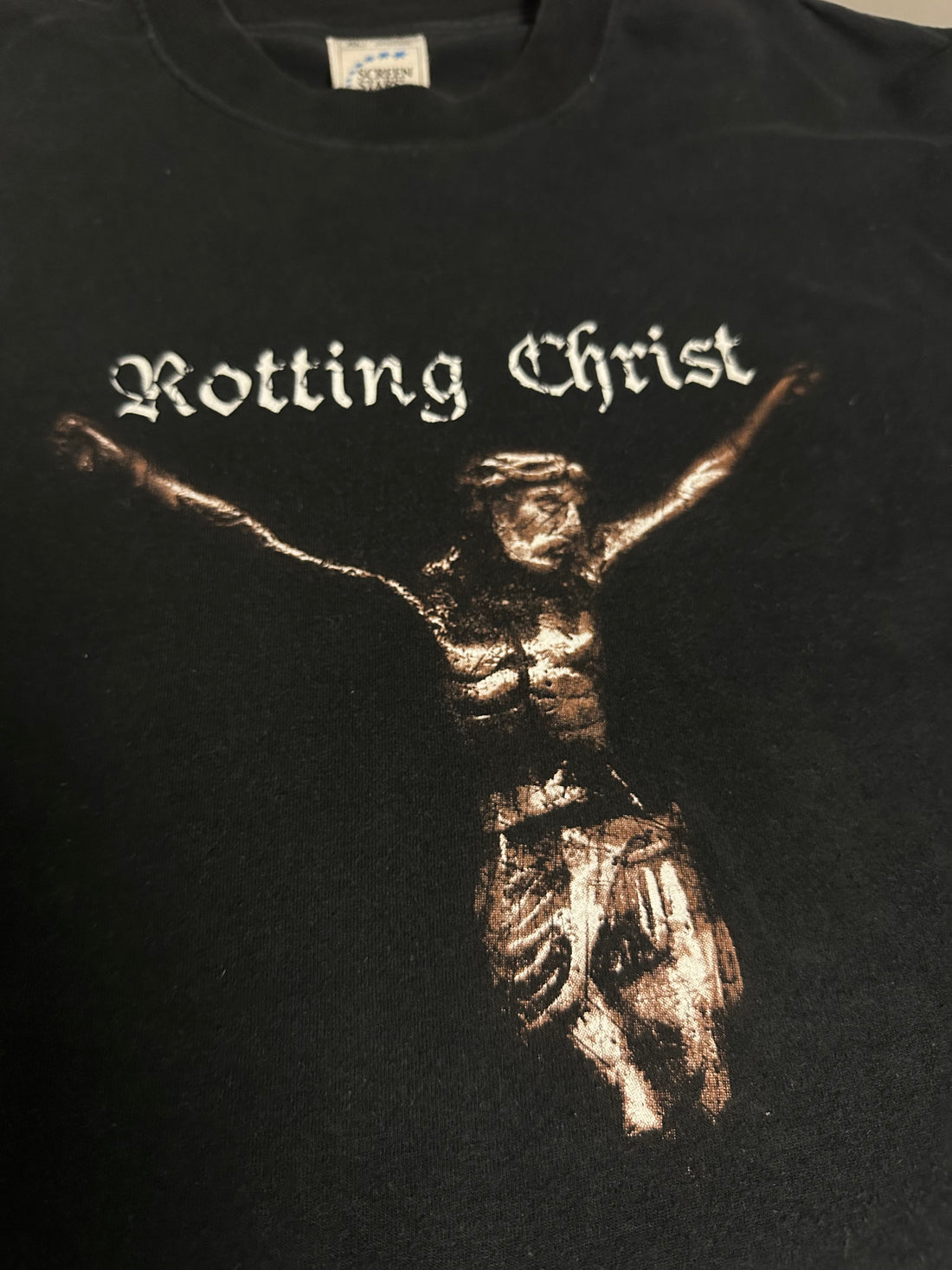 Vintage 2000 Rotting Christ Khronos Longsleeve