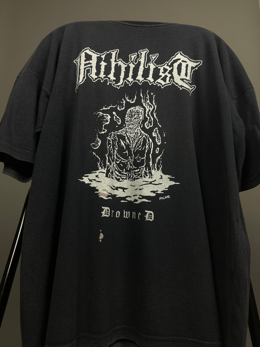 Vintage 1990 Nihilist Drowned T-Shirt