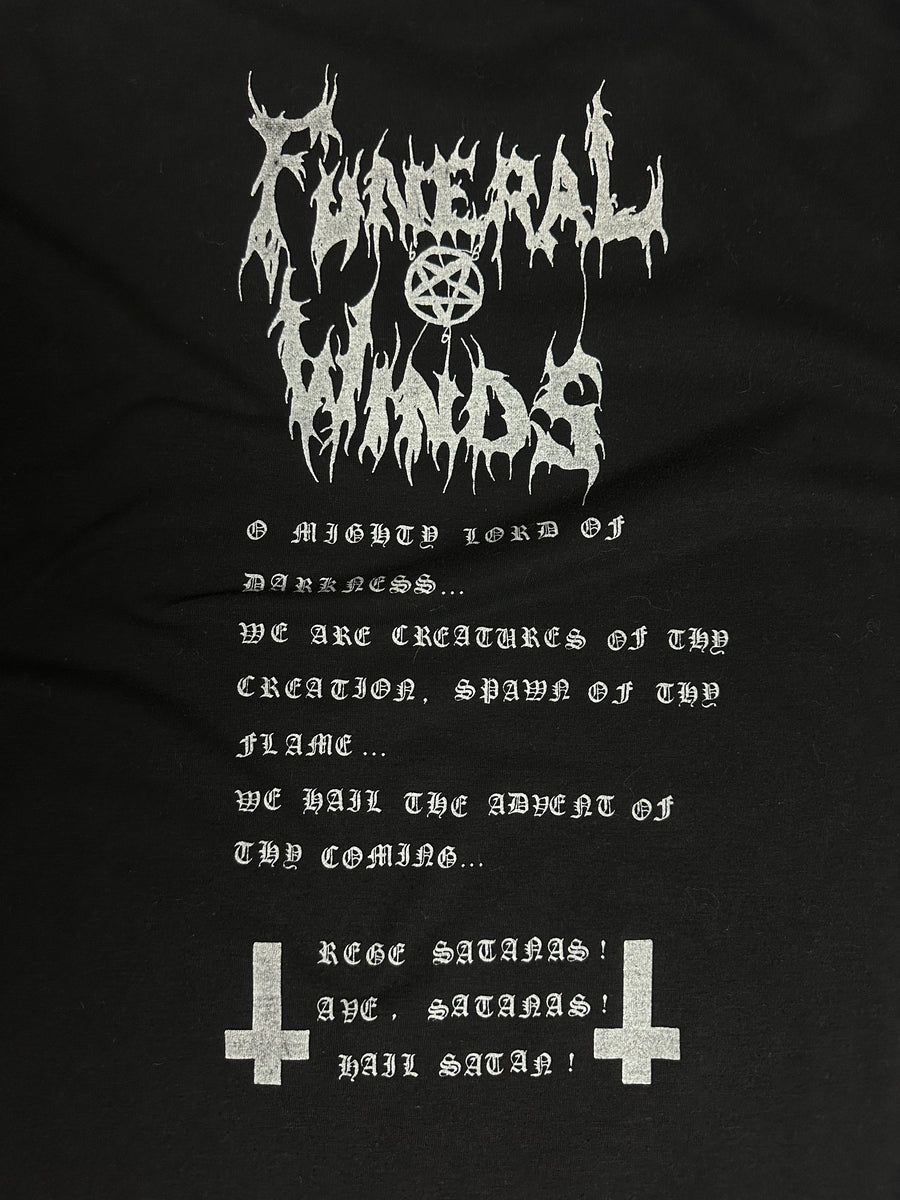 Vintage 1993 Funeral Winds Vanish Into The Void T-Shirt