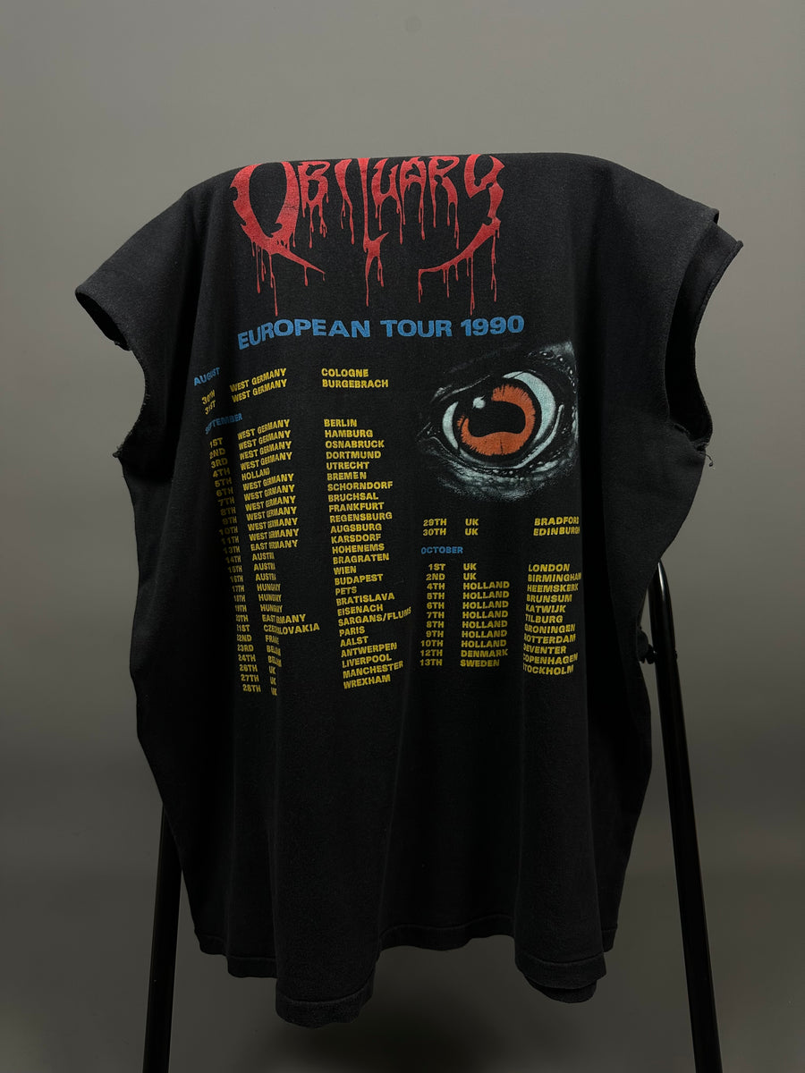 Obituary 1990 Cause Of Death Vintage T-Shirt Tank Top