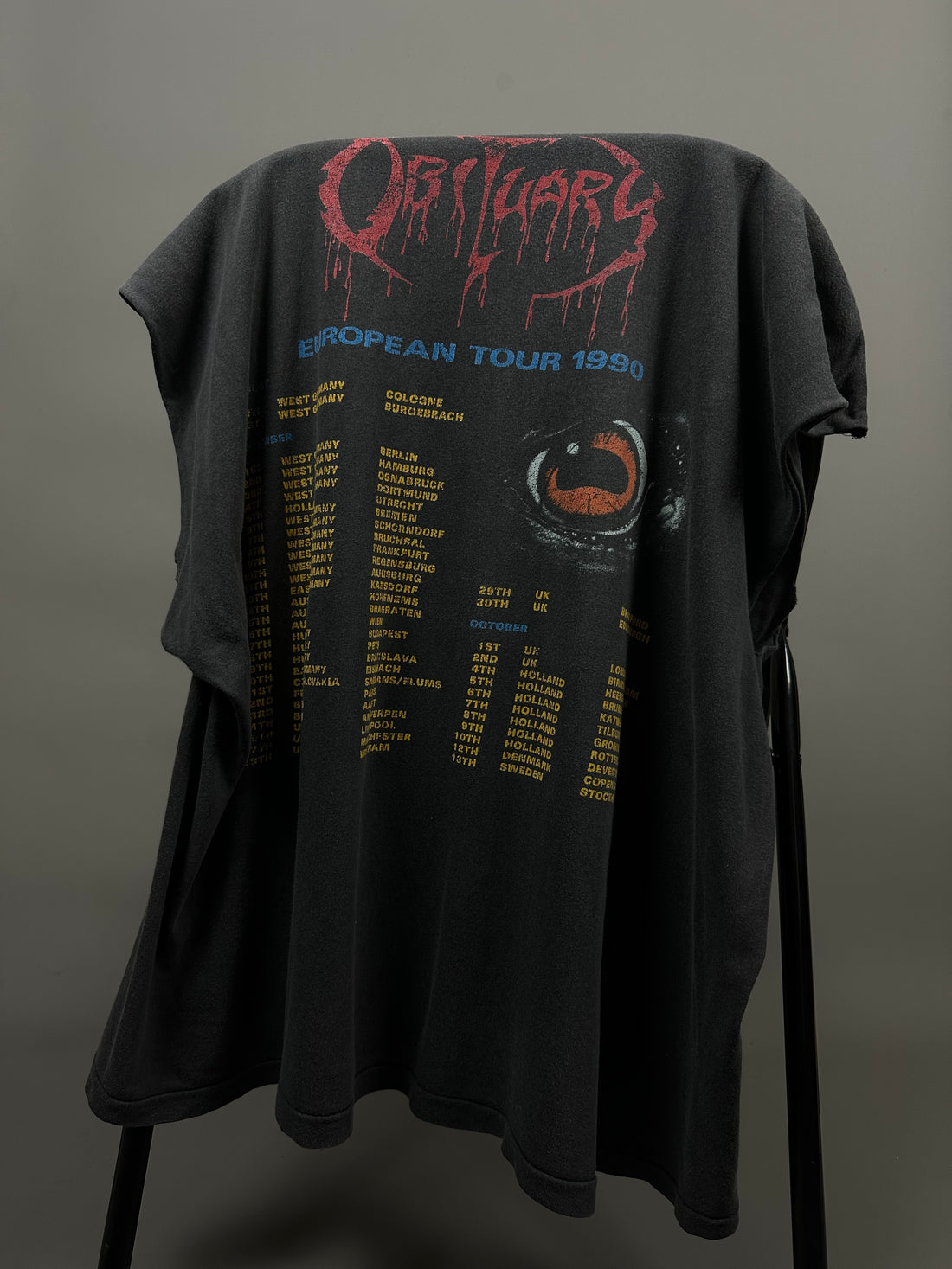 Obituary 1990 Cause Of Death Vintage T-Shirt Tank Top