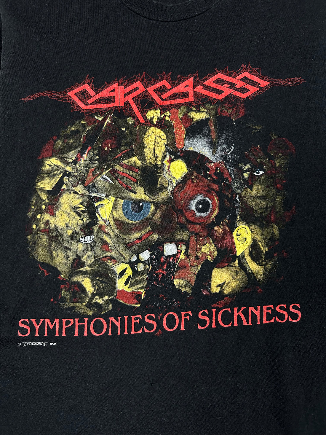 Carcass 1990 Symphonies of Sickness Vintage T-Shirt Tank Top