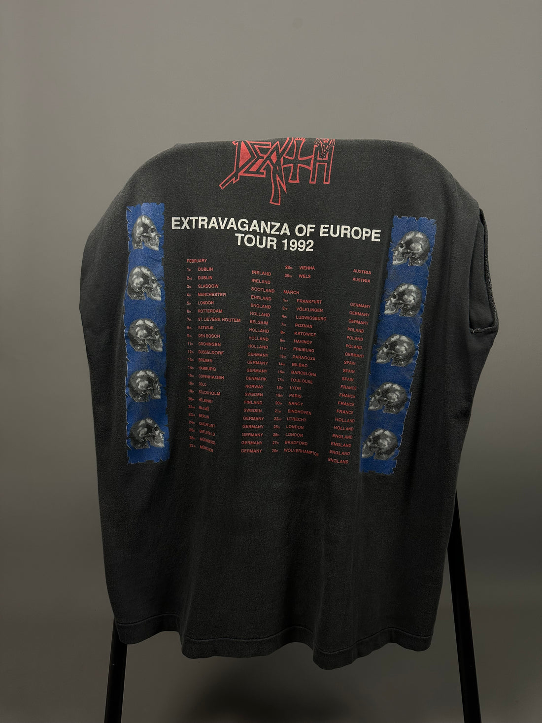 Death 1991 Extravaganza Vintage Tank Top Shirt
