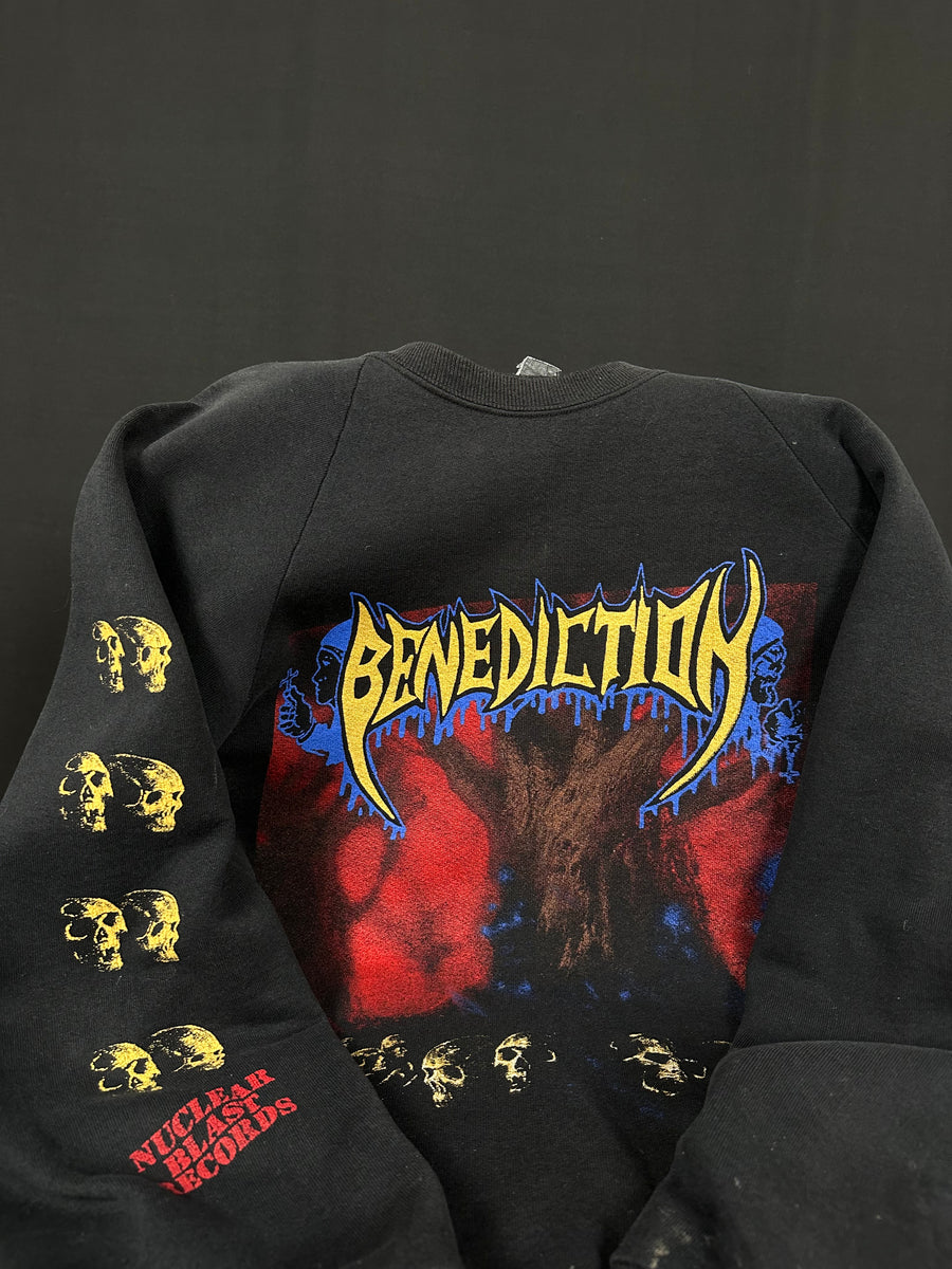 Vintage 1991 Benediction The Grand Leveller Sweater