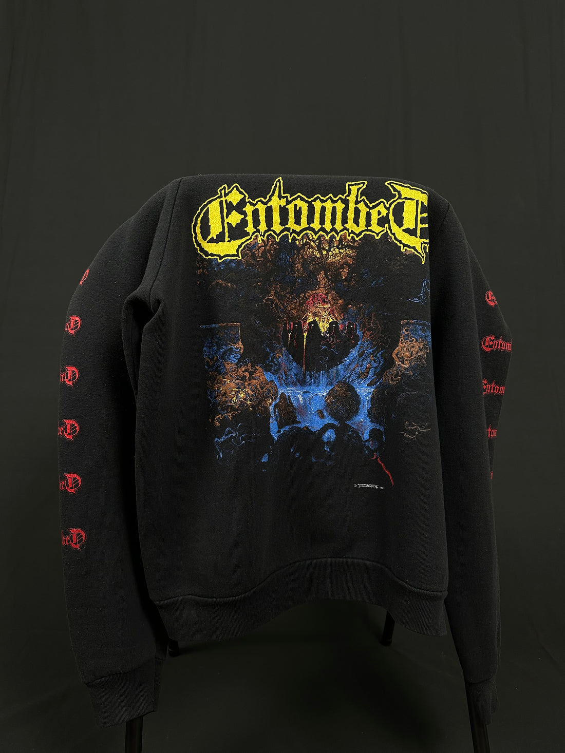 Vintage 1991 Entombed Clandestine Sweater