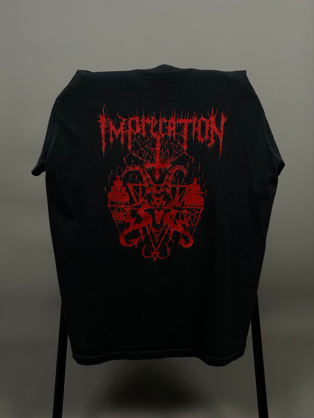 Imprecation 2000s Black Metal T-Shirt