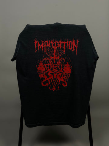 Imprecation 2000s Black Metal T-Shirt