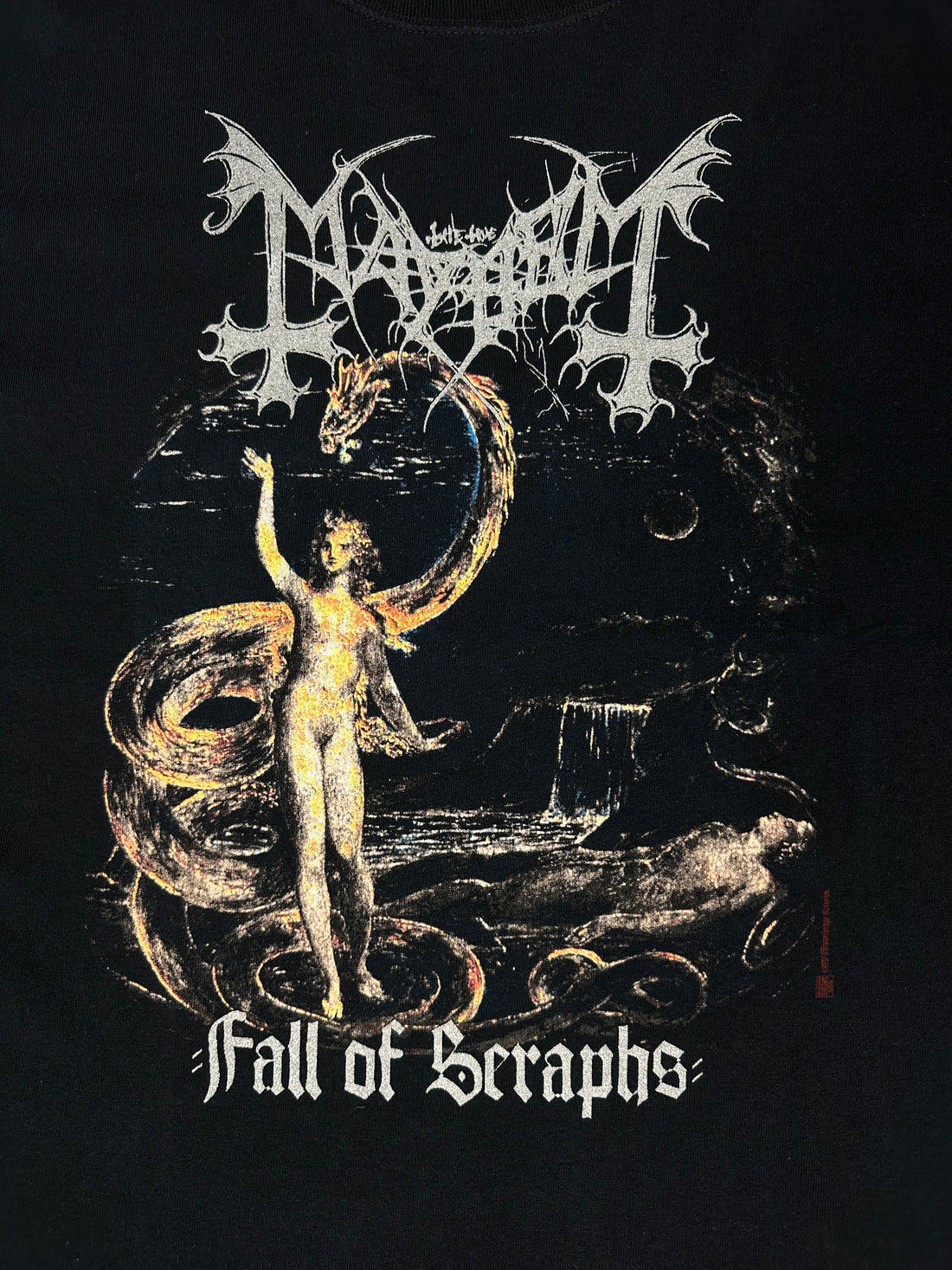 Mayhem 2000s Fall Of The Seraphs Vintage T-Shirt