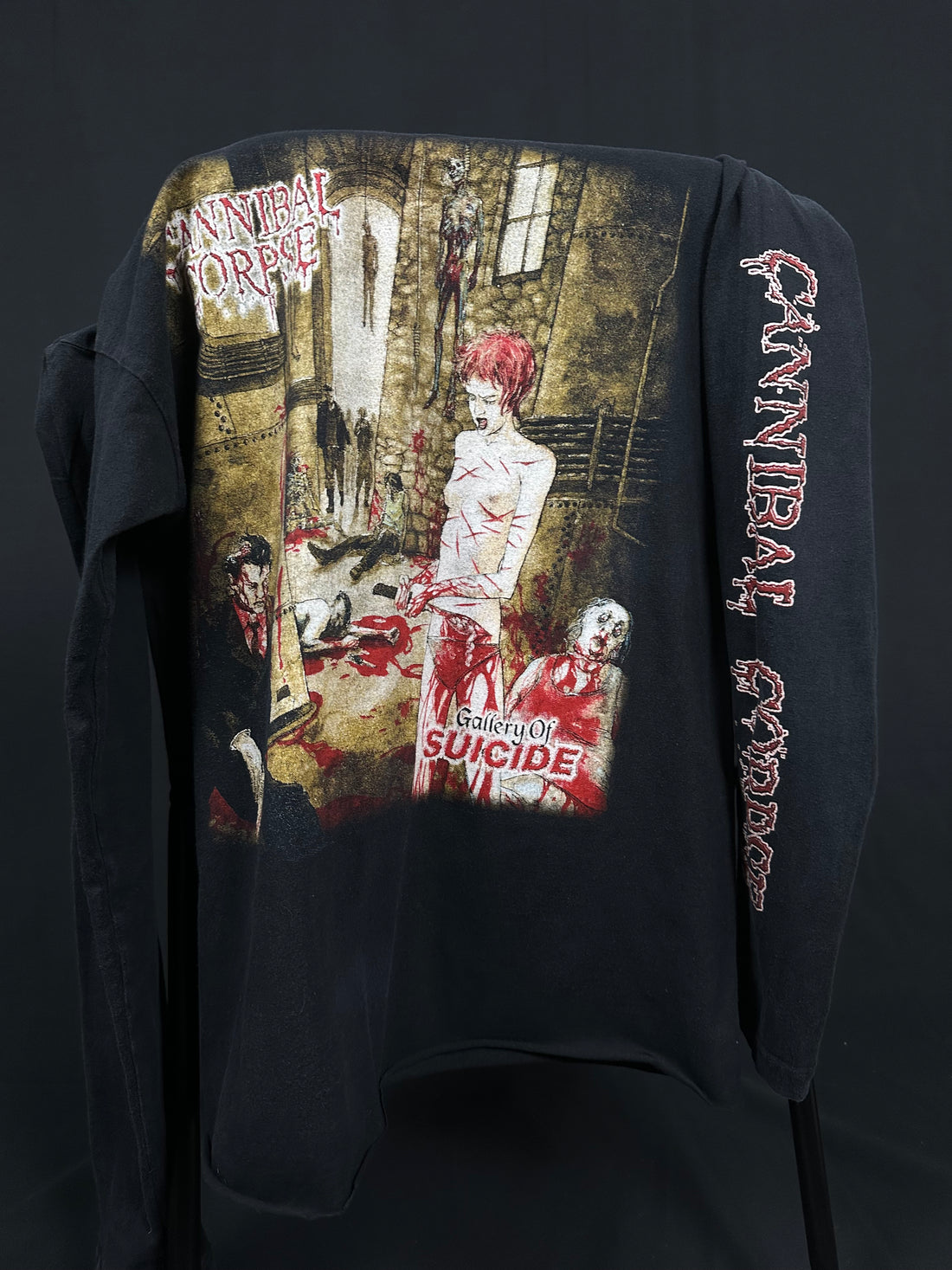 Vintage 1998 Cannibal Corpse Suicidal Longsleeve