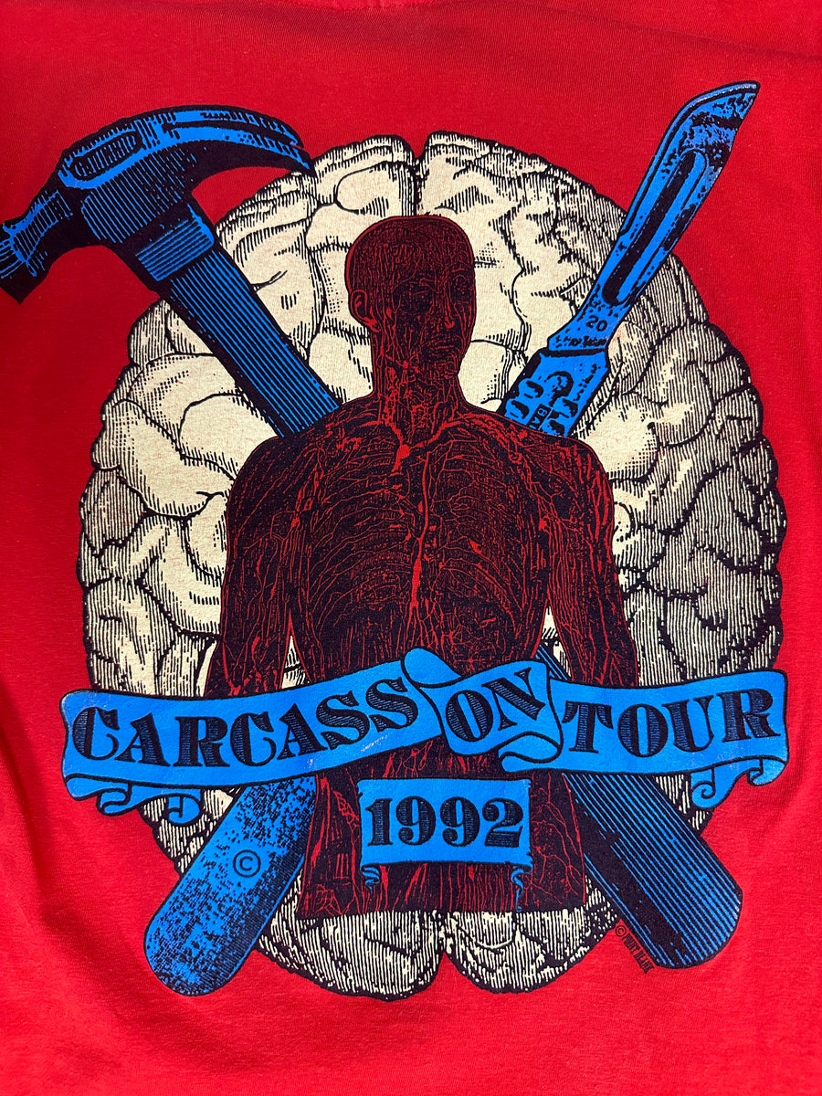 Vintage 1992 Carcass Tour Longsleeve