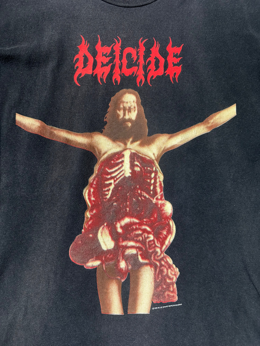 Vintage 1996 Deicide Upon The Cross Longsleeve