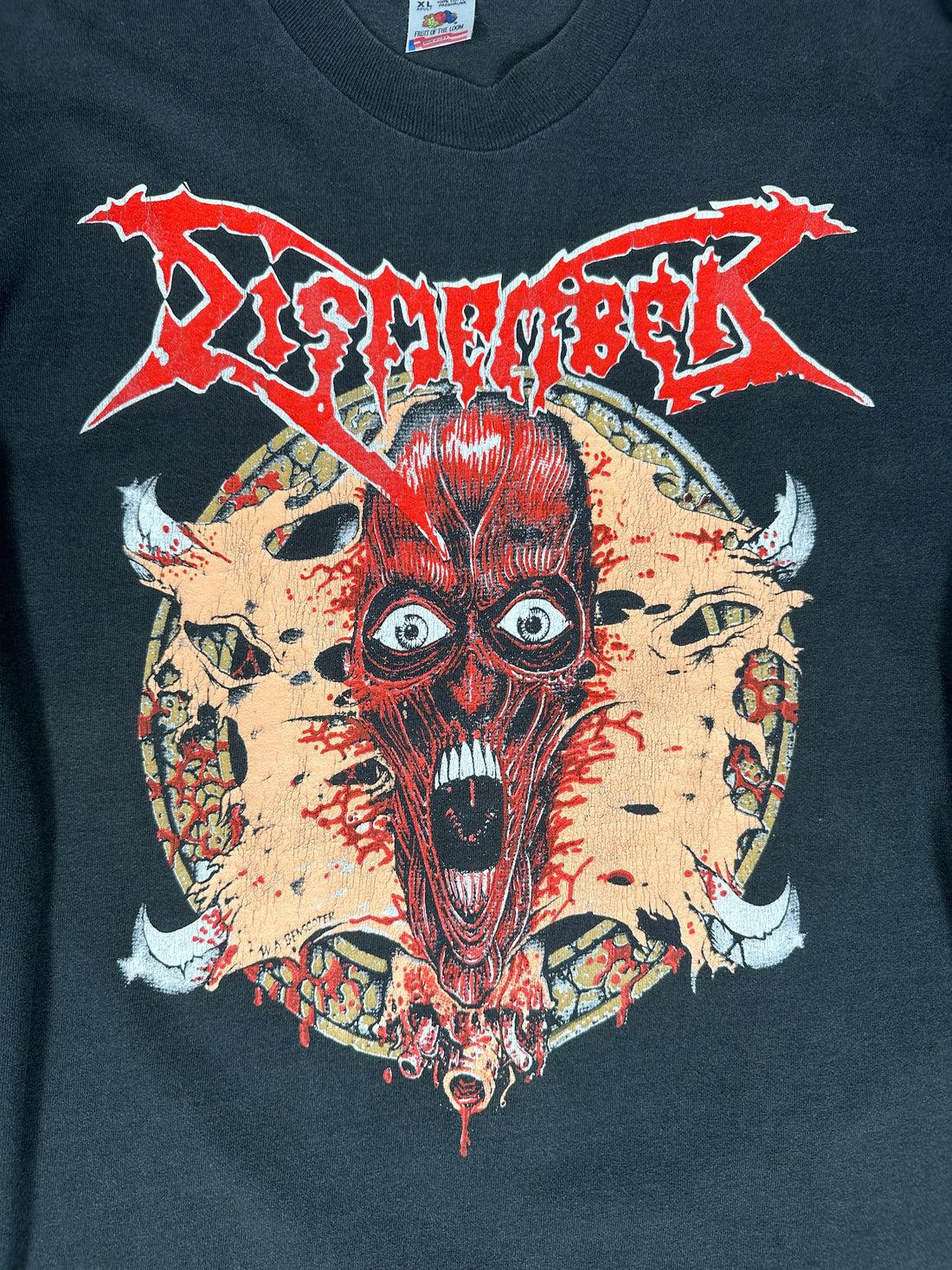 Vintage 1993 Dismember North America Tour Longsleeve