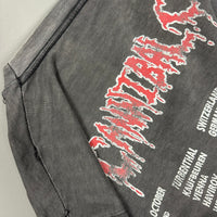 Cannibal Corpse 1992 European Tour Vintage T-Shirt