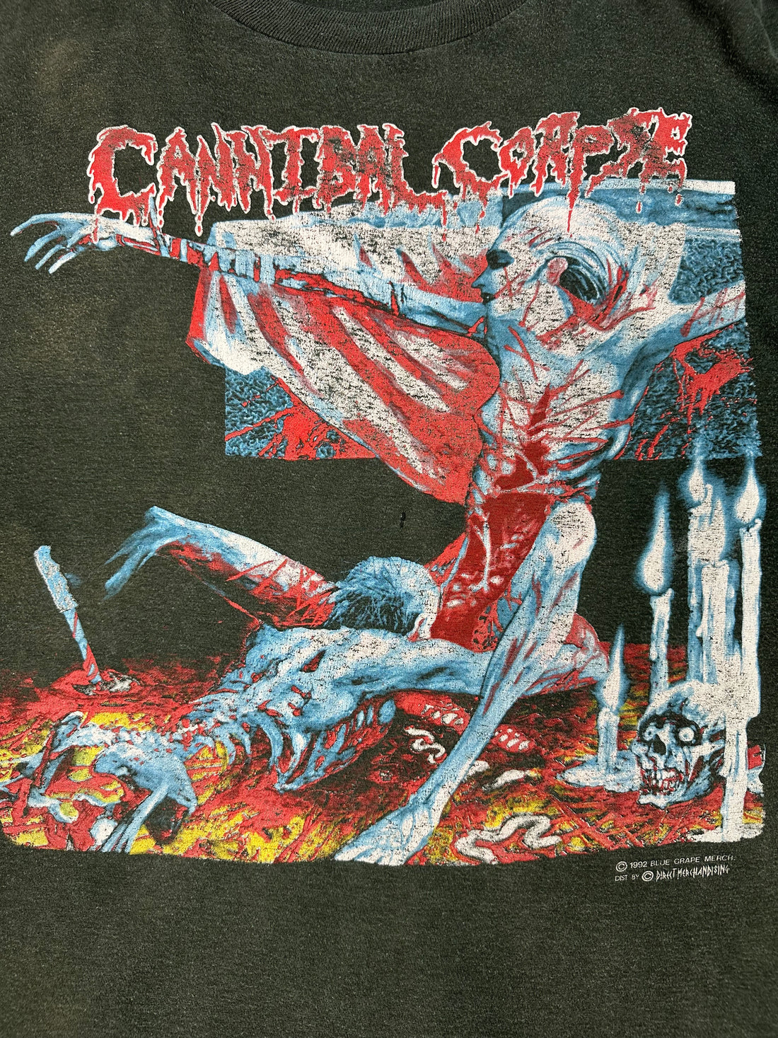 Cannibal Corpse 1993 Full Of Hate Easter Festival Vintage T-Shirt